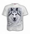WHITE WOLF - Camiseta blanca (Naturaleza)