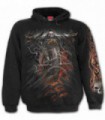 BIKE LIFE - Sudadera negra con capucha
