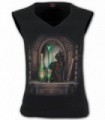 ABSINTHE - Hex-neck Sleeveless Top