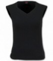 URBAN FASHION - Top sin mangas con cuello hexagonal