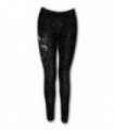 SKULL SCROLL - Leggings Allover Comfy Fit Noir