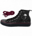 Chaussures gothiques Sneakers pour homme modèle SKULL SCROLL