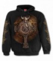 VIKING SHIELD - Hoody Black (Plain)