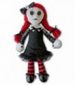 LUNA - THE GOTH RAG DOLL - Poupée en peluche douce à collectionner