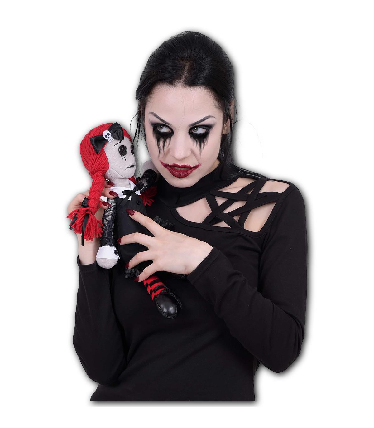 Viola - The Goth Rag Doll - Collectable Soft Plush Doll