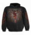 DRAGON FURNACE - Hoody Black (Plain)