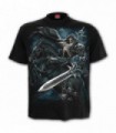 GRIM RIDER - Camiseta negra