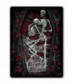 REST IN PEACE - Fleece Blanket with Double Sided Print