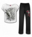 PURITY - 4pc Gothic Pyjama Set (Plain)