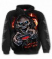 RESPAWN - Sudadera infantil negra (Naturaleza)