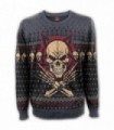 EVIL ROCK - Knitted Wrap Jumper