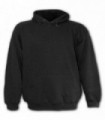 METAL STREETWEAR - Hoody Black (Plain)