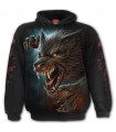 WILD MOON - Hoody Black (Plain)