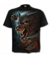 WILD MOON - T-Shirt Gothique Noir