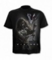 ROLLO AXE - KEEP CALM - T-Shirt Noir Gothique