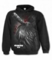 NEGAN - Sudadera negra para hombre