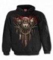 CRY OF THE WOLF - Hoody Black