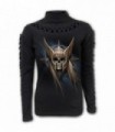 ANGEL WARRIOR - Waterfall Slits Longsleeve Top