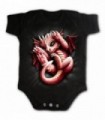 WHELP - Body gothique noir pour bébé