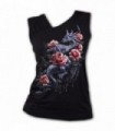 DRAGON ET ROSES - Camiseta sin mangas negra