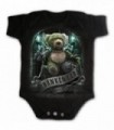 FRANKENTED - Body de bebé gótico negro