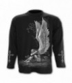 ENSLAVED ANGEL - Longsleeve Gothic T-Shirt Black