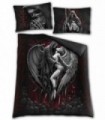 DEAD KISS - Funda nórdica doble + funda de almohada UK y EU