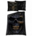 BLACK GOLD - Juego de ropa de cama de 200 x 135 con fundas de almohada