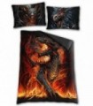DRACONIS - Single Duvet Cover 200 x 135 cm with UK And EU Pillow case
