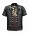 GOTH WRAP - T-Shirt Allover Noir