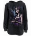 DOTD RAVEN - Ladies Dipped Hem Oversized Hoodie