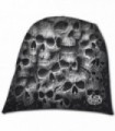 TWISTED SKULLS - Bonnet en coton léger motif crânes