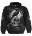 GRAVE WALKER - Sweatshirt gothique noir