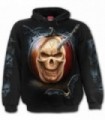 CARVING DEATH - Halloween Hoody Black