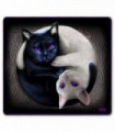 YIN YANG CATS - Couverture polaire Jumbo avec impression recto-verso