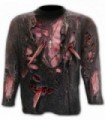 ZOMBIE WRAP - T-Shirt manches longues Allover Noir