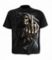 BONE FINGER - T-Shirt Black