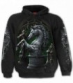 CHECKMATE - Gothic Hoody Black