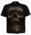Camiseta negra gótica - THREAD SCARE