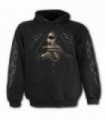 BONE FINGER - Hoody Black (Plain)