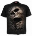 CRACKING UP - Camiseta negra gótica