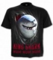 KING SHARK - NUM NUM NUM - T-Shirt Black