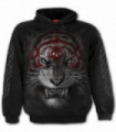 Tiger Hoody Black - MARK OF THE TIGER