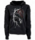 Sweatshirt femme avec capuche Tigre - MARK OF THE TIGER