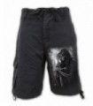 SOUL SEARCHER - Vintage Cargo Shorts Black (Plain)