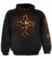 DRIPPING GOLD - Gothic hoodie