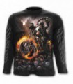 WHEELS OF FIRE - Longsleeve T-Shirt Black