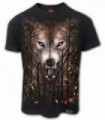 FOREST WOLF - Camiseta Wolf de algodón orgánico