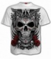 THE DEAD - Camiseta gótica blanca