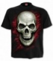 GOTHIC RUNES - T-shirt gothique noir - BRILLE DANS LE NOIR